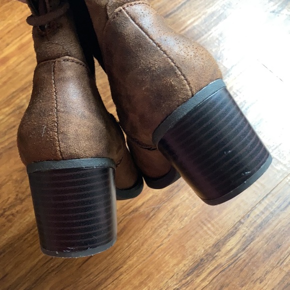 White Mountain over the knee lace up boots size 6 - Picture 10 of 10